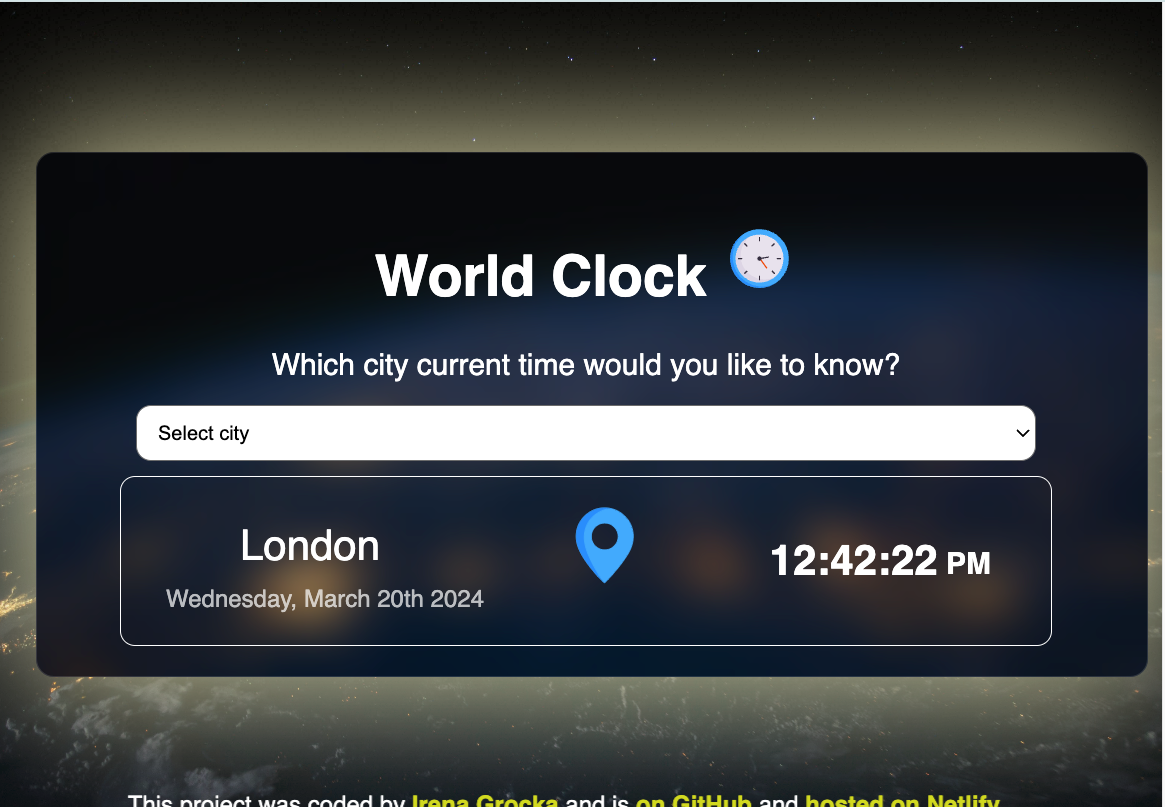 image of clock app